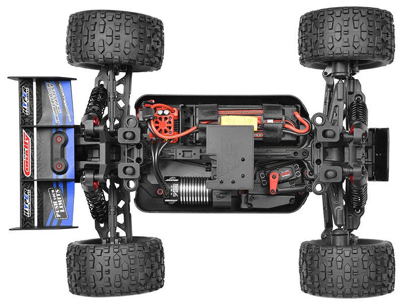 Corally Punisher 4 Brushless 4S Basher Truck RTR 00292 bleu - Breizh Modélisme.