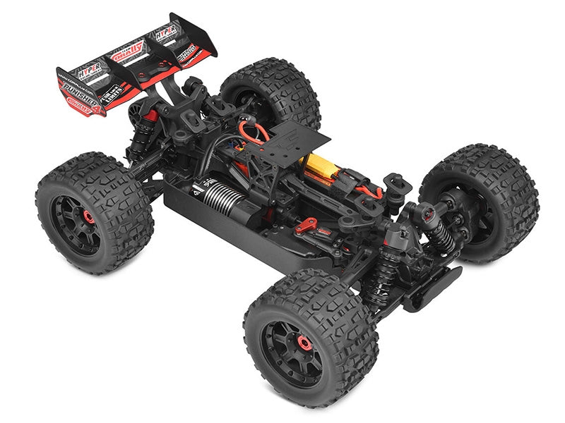 Corally Punisher 4 Brushless 4S Basher Truck RTR 00292 rouge - Breizh Modélisme.