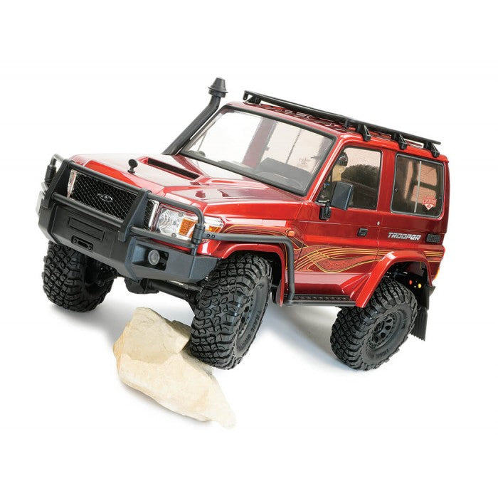 Crawler FTX Outback Trooper 4X4 RTR 1/10 Trail - 5473 rouge - Breizh Modélisme.
