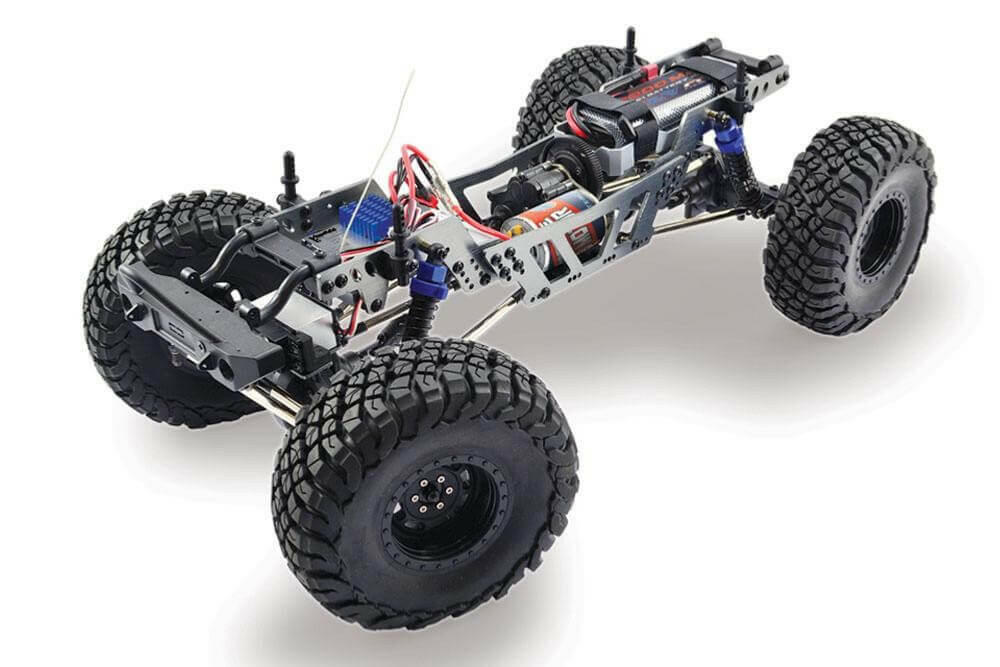 Crawler rc 1/10 FTX MAULER 4X4 Rock - FTX5575R Rouge - Breizh Modélisme.