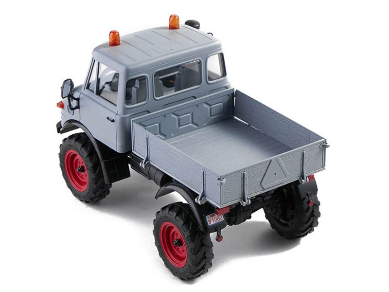 FMS 1/24 Unimog 421 FCX24 gris Prêt à rouler 12405 - Breizh Modélisme.