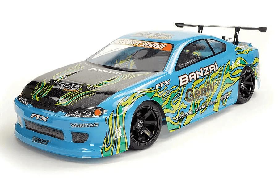 FTX Banzai Nitro Piste Voiture RC thermique 1/10 4WD 5534B - Breizh Modélisme.