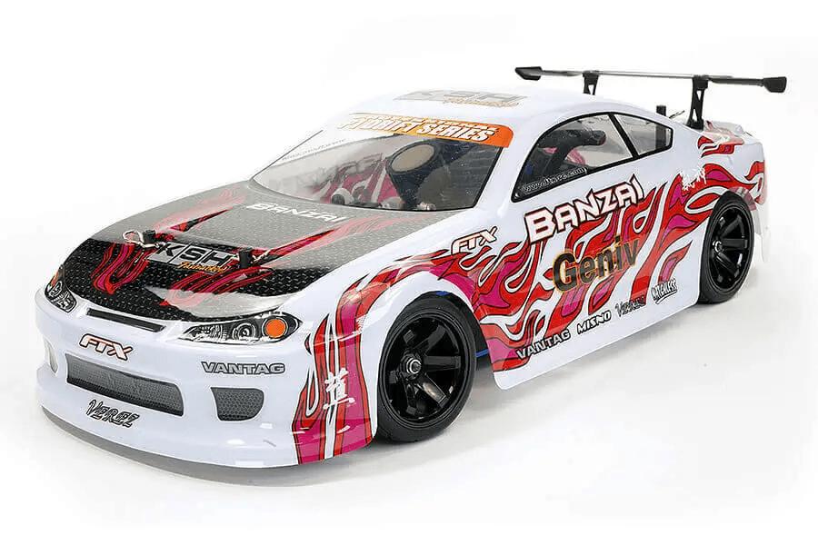 FTX Banzai Nitro Piste Voiture RC thermique 1/10 4WD 5534W - Breizh Modélisme.