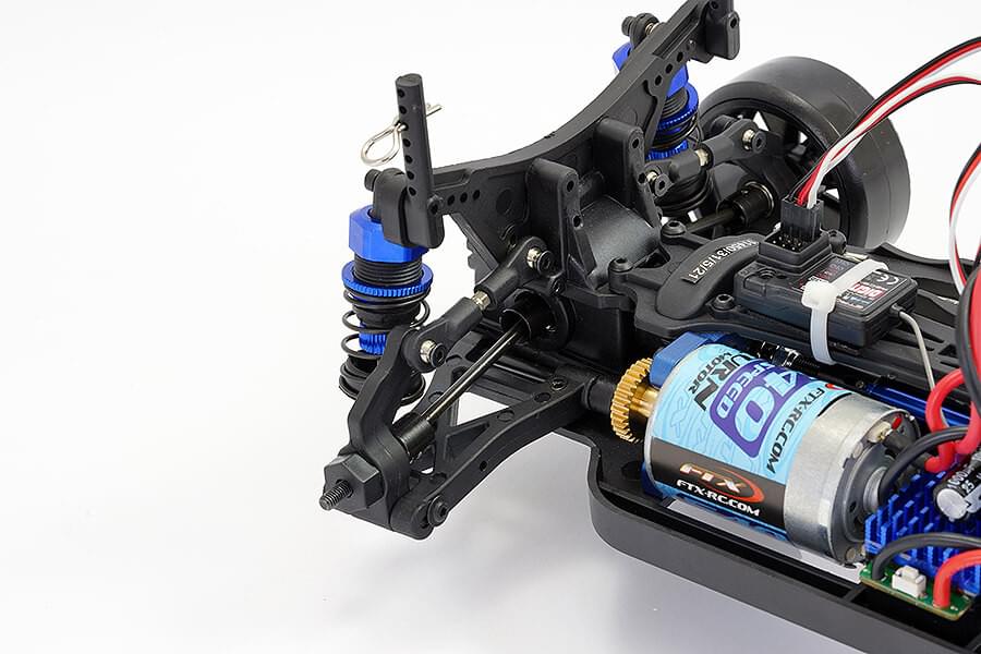 FTX Banzai Voiture RC Drift 1/10 RTR 5529 rouge - Breizh Modélisme.