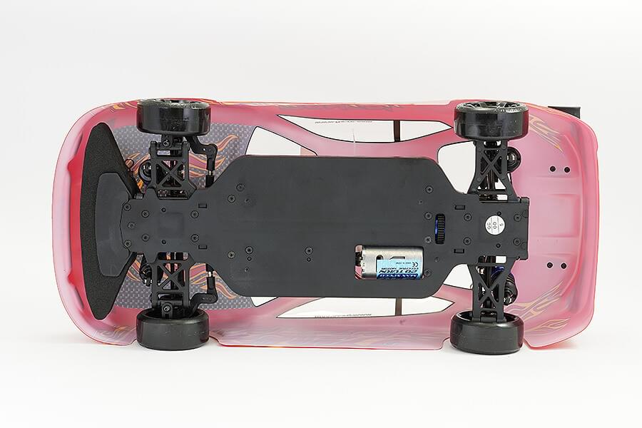 FTX Banzai Voiture RC Drift 1/10 RTR 5529 rouge - Breizh Modélisme.