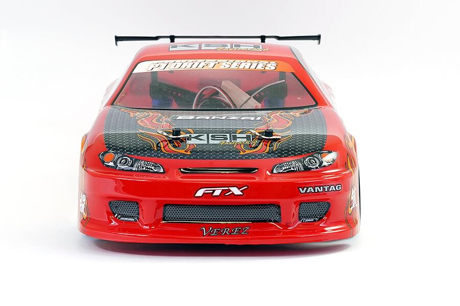 FTX Banzai Voiture RC Drift 1/10 RTR 5529 rouge - Breizh Modélisme.