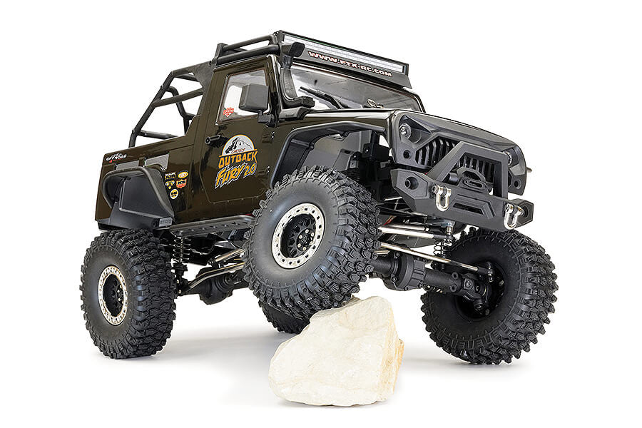FTX Outback Fury 2.0 noir 4WD RTR 1/10 Trail Crawler 5578 - Breizh Modélisme.