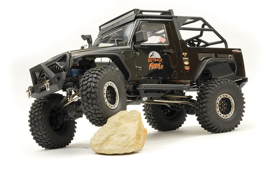 FTX Outback Fury 2.0 noir 4WD RTR 1/10 Trail Crawler 5578 - Breizh Modélisme.