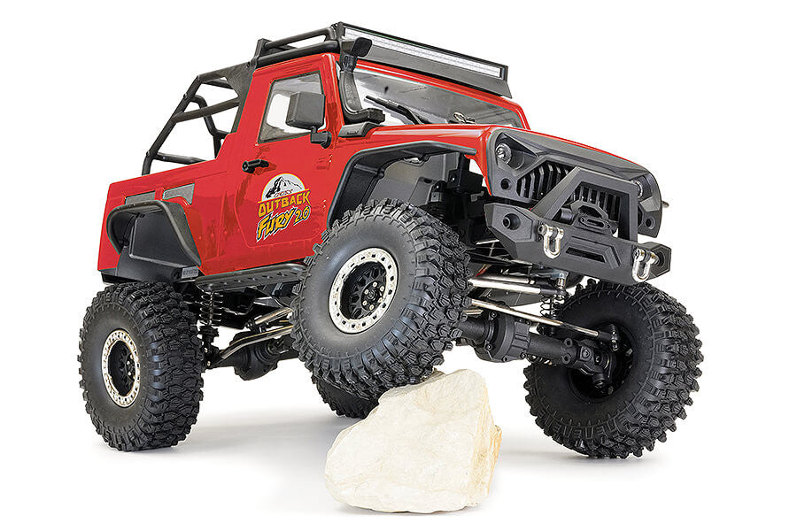 FTX Outback Fury 2.0 rouge 4WD RTR 1/10 Trail Crawler 5578 - Breizh Modélisme.