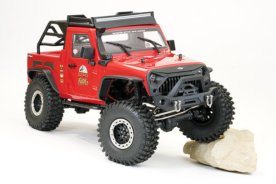 FTX Outback Fury 2.0 rouge 4WD RTR 1/10 Trail Crawler 5578 - Breizh Modélisme.