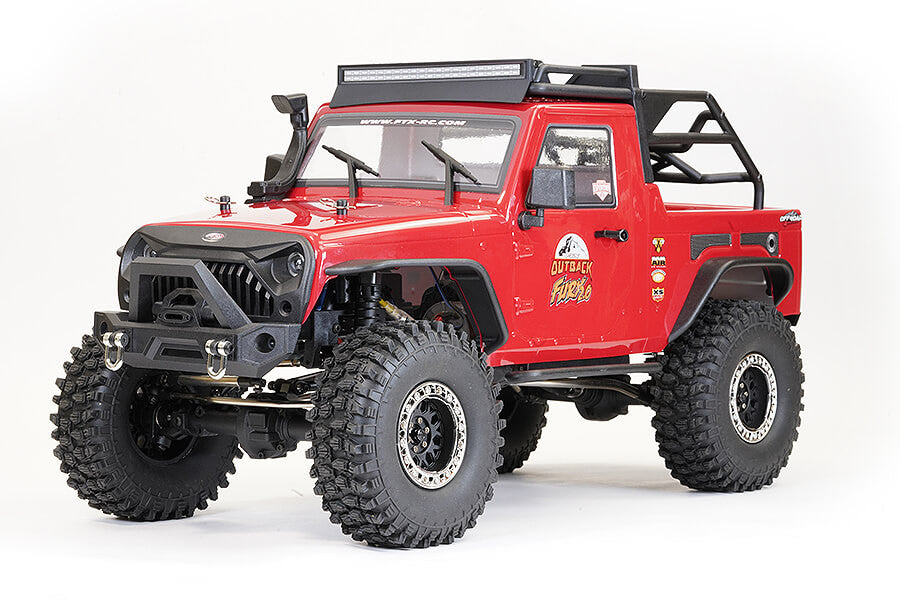FTX Outback Fury 2.0 rouge 4WD RTR 1/10 Trail Crawler 5578 - Breizh Modélisme.