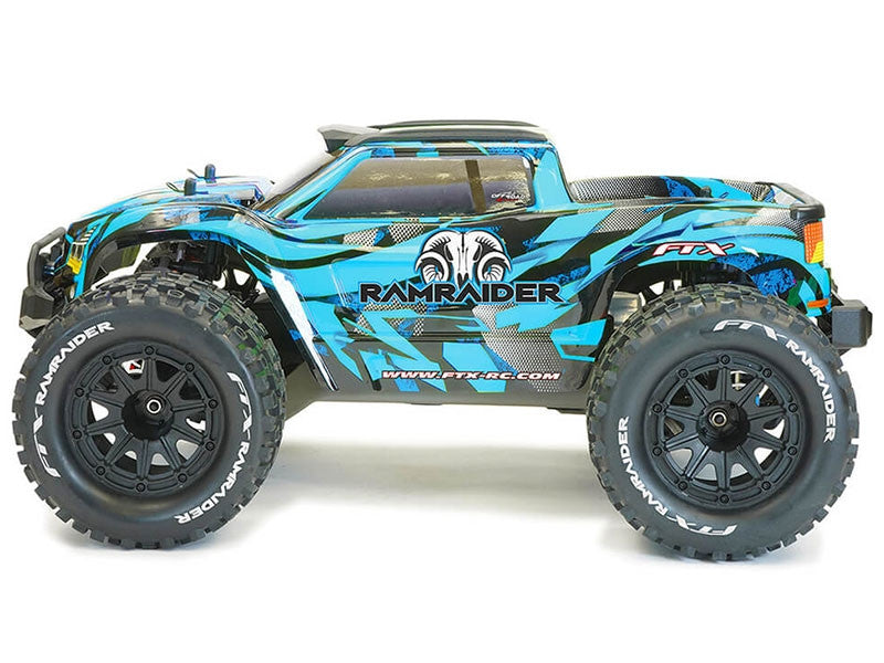 FTX Ramraider Monster truck 4x4 charbon 1/10 RTR - 5499SB - Breizh Modélisme.
