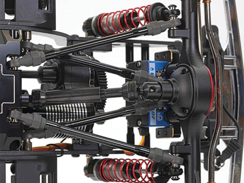 FTX Ruffneck 1/10 Brushless 4WD Trail RTR 5472 bleu - Breizh Modélisme.