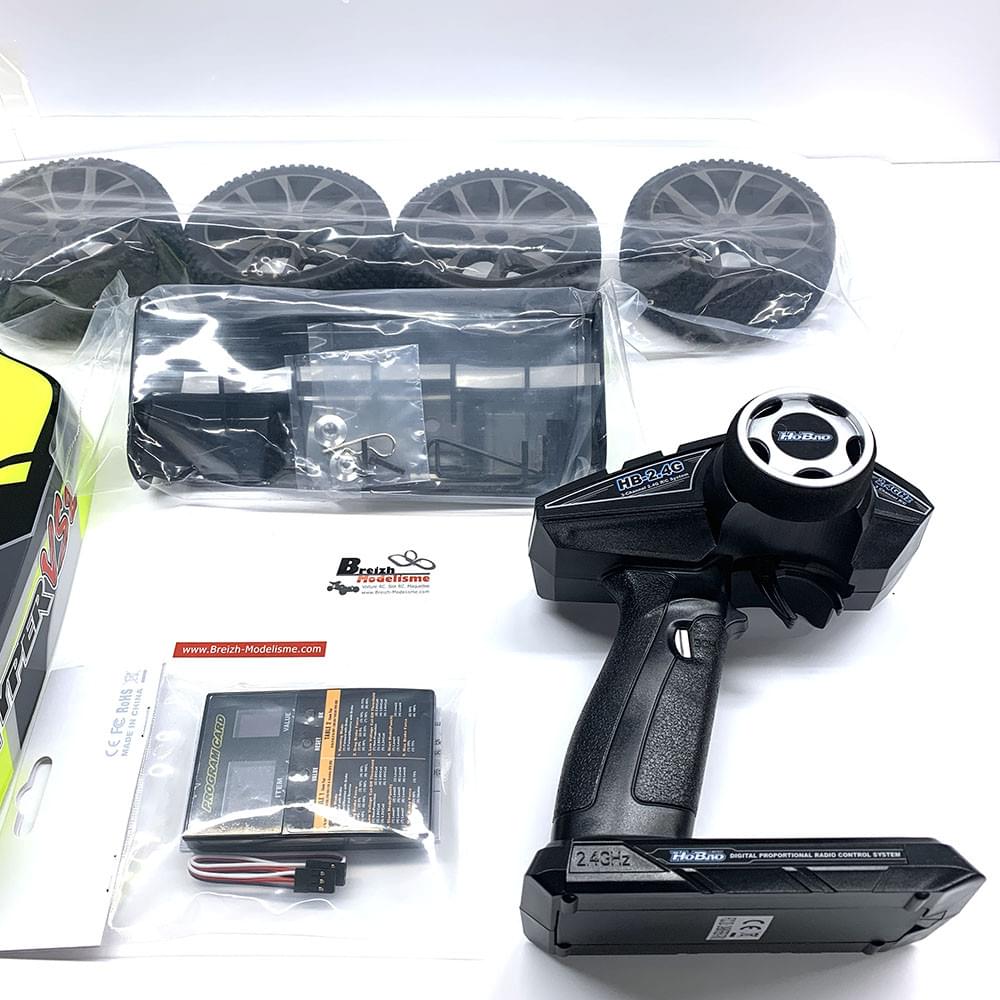 HOBAO Hyper VS2 150A Buggy Brushless 1/8 RTR 6s - HB-VS2E-C150Y - Breizh Modélisme.