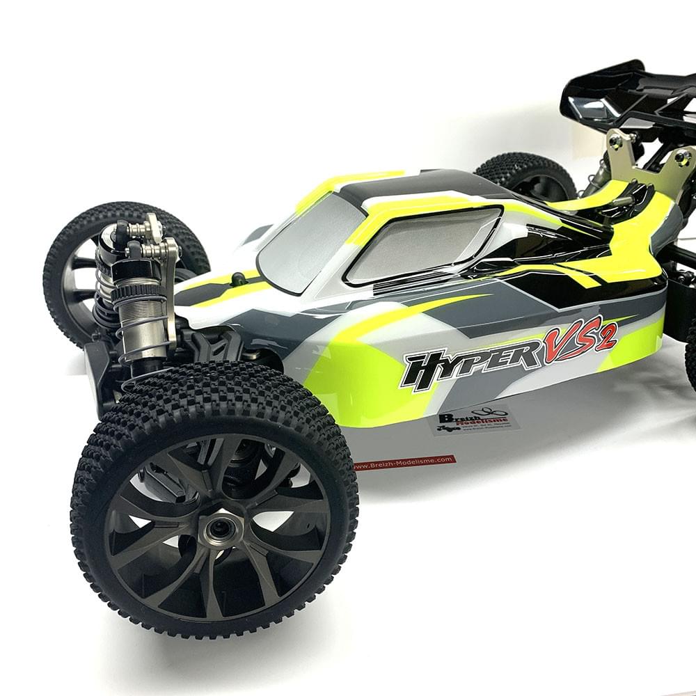 HOBAO Hyper VS2 150A Buggy Brushless 1/8 RTR 6s - HB-VS2E-C150Y - Breizh Modélisme.