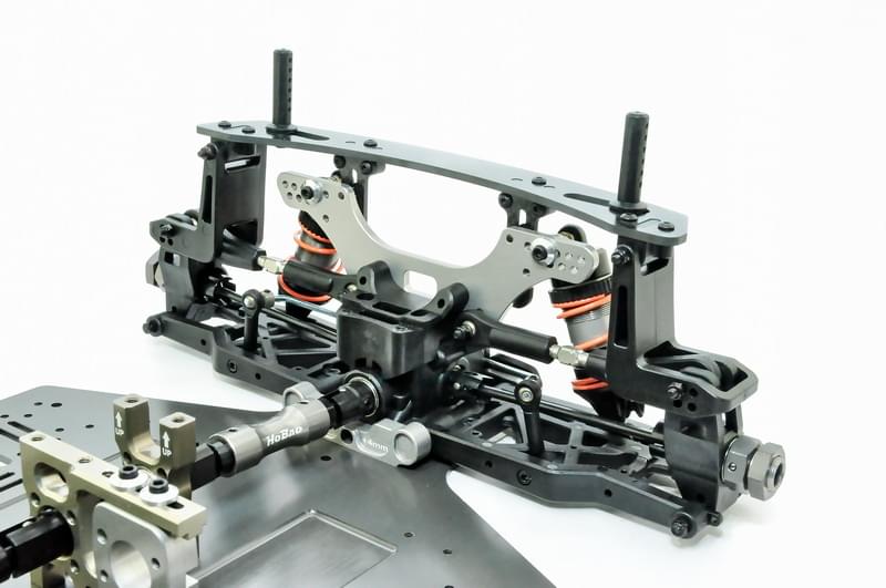 Hyper VTE2 On-Road Extreme Speed 1/8 chassis seul prémonté HB-VTE2-8 - Breizh Modélisme.