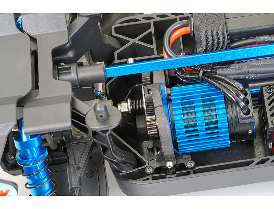 Truggy FTX Crossbow 1/10 brushless RTR bleu - FTX5490BL - Breizh Modélisme.