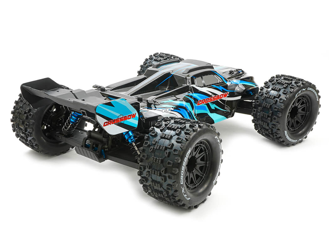 Truggy FTX Crossbow 1/10 brushless RTR bleu - FTX5490BL - Breizh Modélisme.
