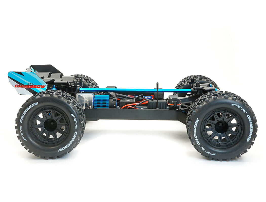 Truggy FTX Crossbow 1/10 brushless RTR bleu - FTX5490BL - Breizh Modélisme.