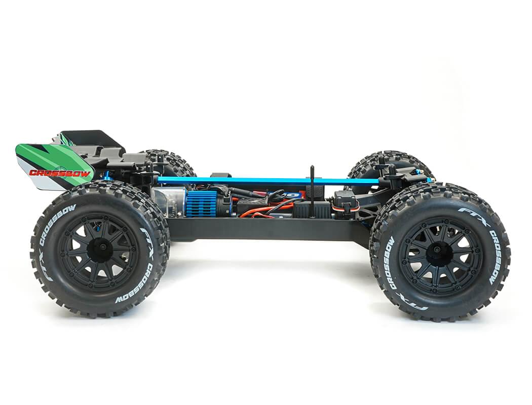 Truggy FTX Crossbow 1/10 brushless RTR vert - FTX5490GN - Breizh Modélisme.