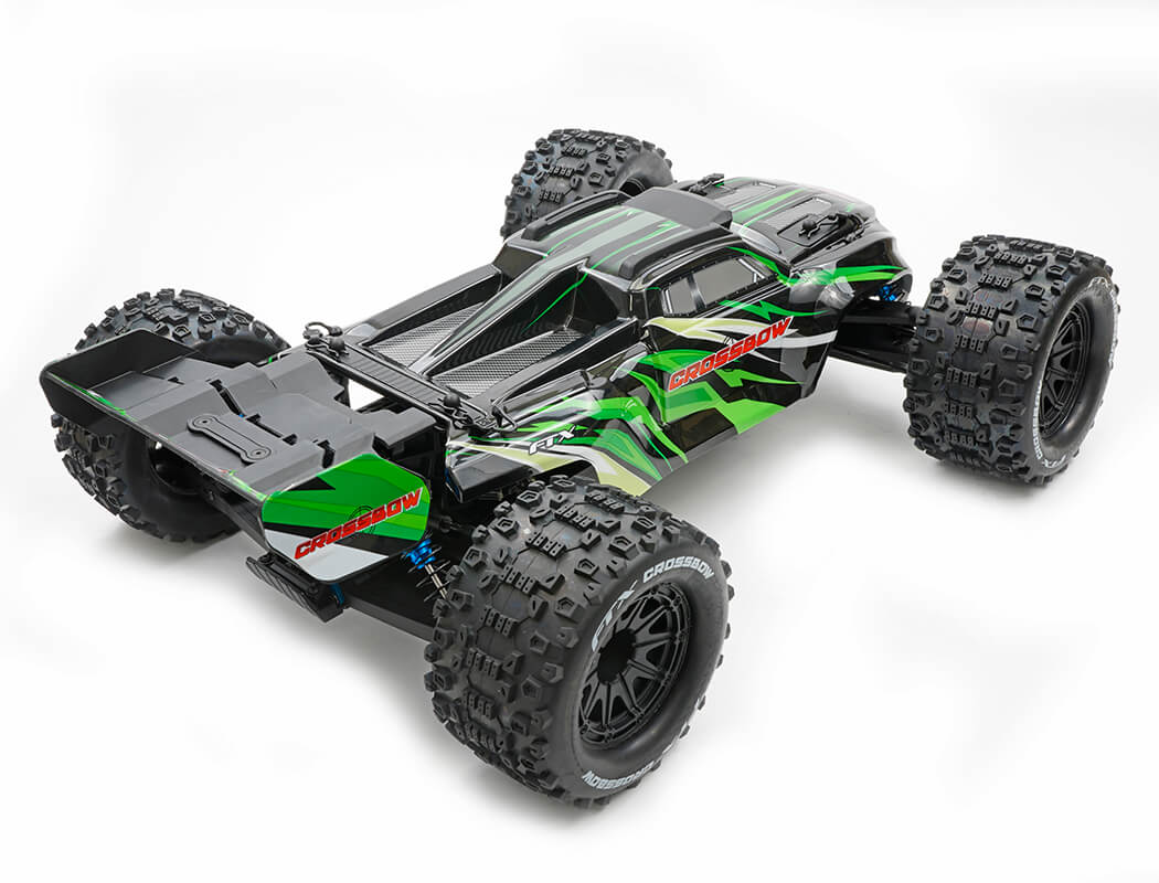 Truggy FTX Crossbow 1/10 brushless RTR vert - FTX5490GN - Breizh Modélisme.