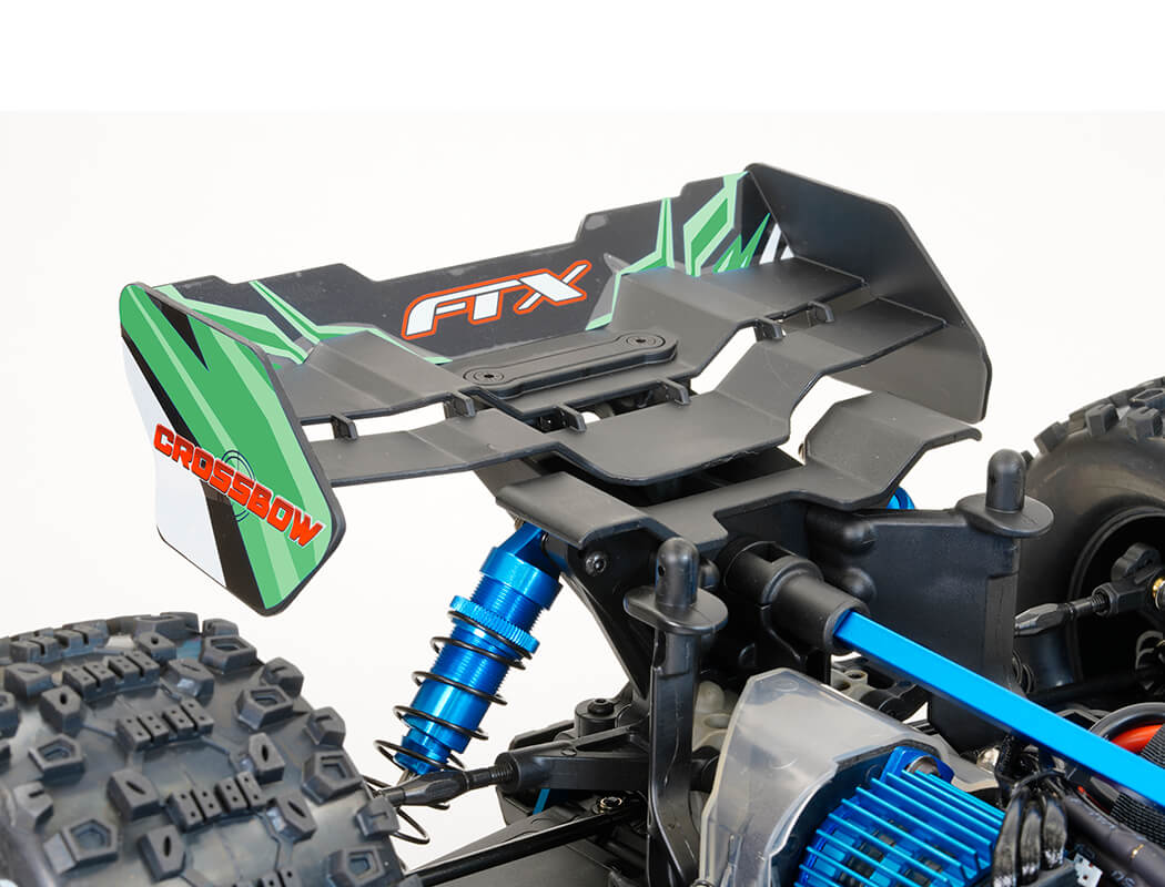 Truggy FTX Crossbow 1/10 brushless RTR vert - FTX5490GN - Breizh Modélisme.