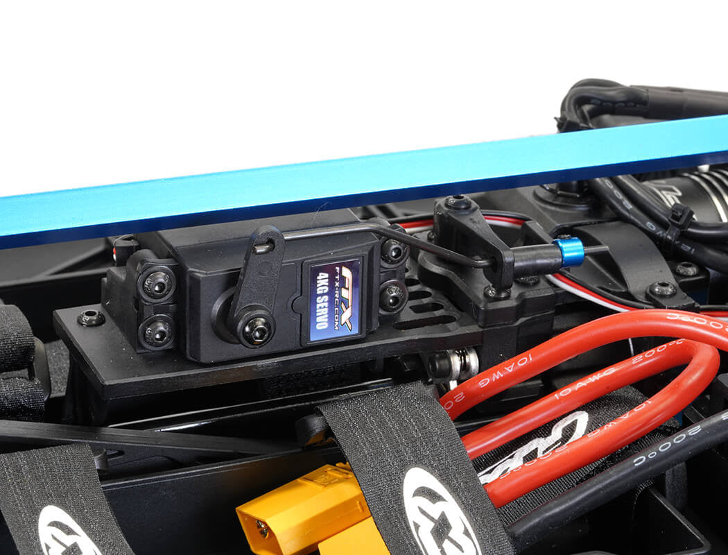 Voiture FTX Supaforza GT 1/7 Piste RTR Rouge 5494R - Breizh Modélisme.
