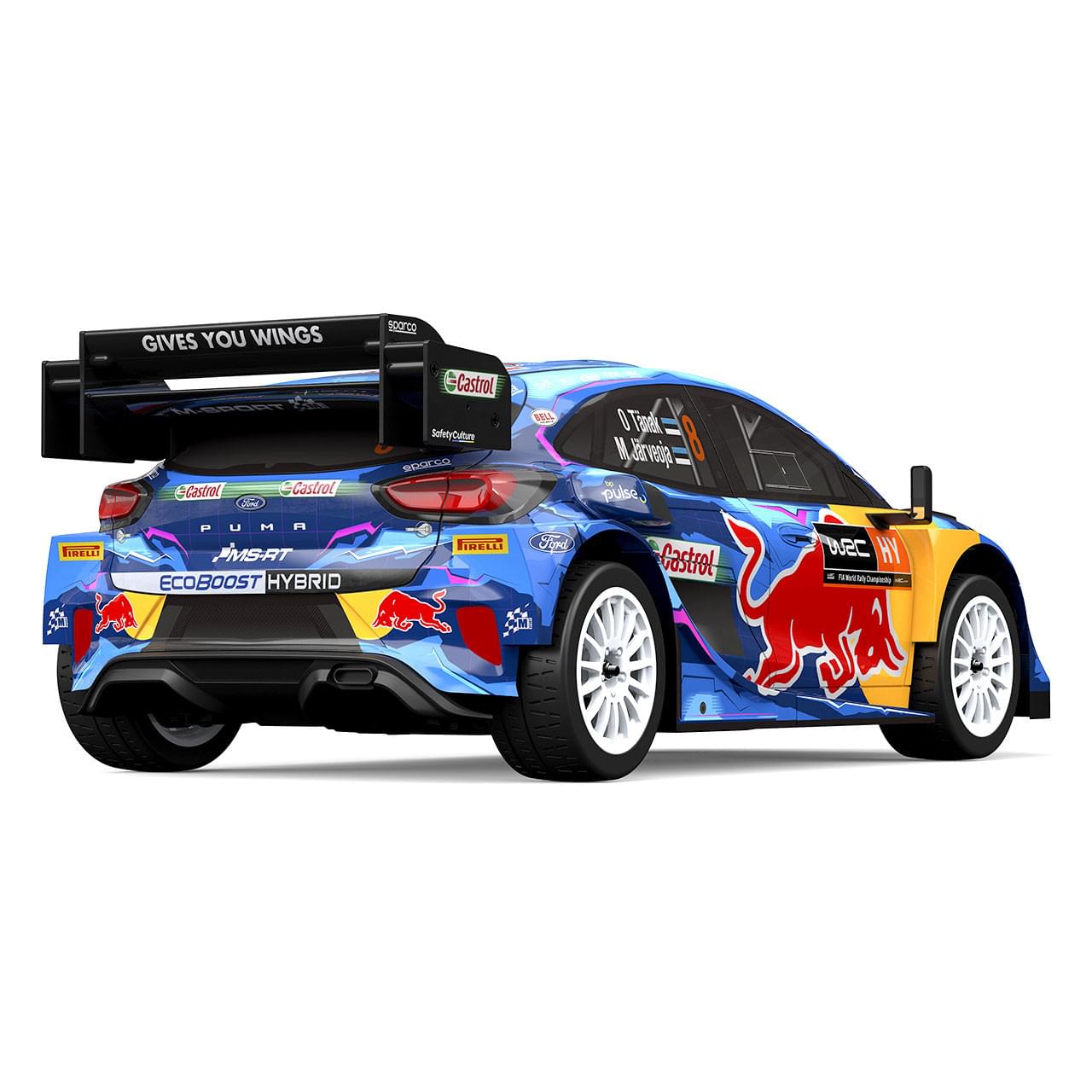 Voiture RC CEN Racing 2023 M-Sport Ford Puma Rally 1/8 RTR Brushless - Breizh Modélisme.