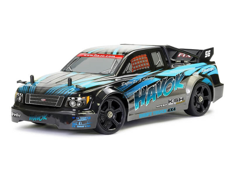 Voiture RC Drift FTX Havok 1/14 Bleu 5597BL - Breizh Modélisme.