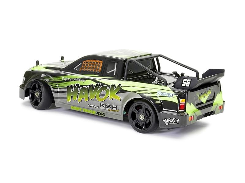 Voiture RC Drift FTX Havok 1/14 vert 5597YL - Breizh Modélisme.