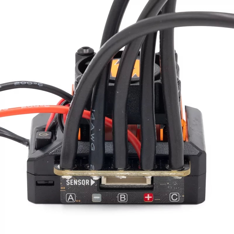 Contrôleur 1/10 Elite Konect 100amp 2S avec carte de programmation - KN-ELITE-ESC100