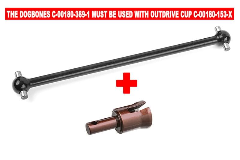 Cardans 93mm 2021 en acier (x2) - C-00180-369-1 - Breizh Modélisme.