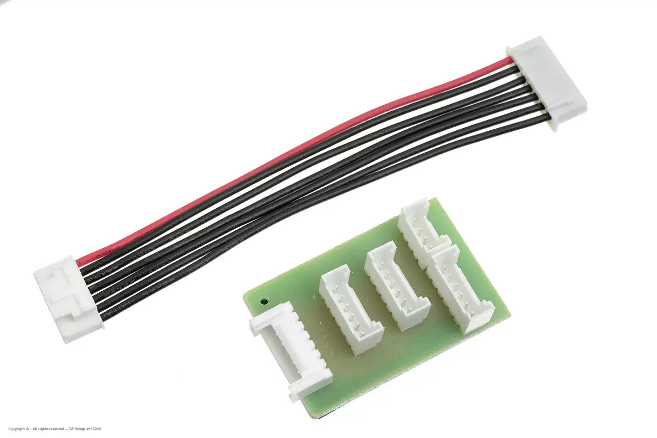 Carte d'équilibrage TP 2S-6S Câble XH Revtec - Breizh Modélisme.