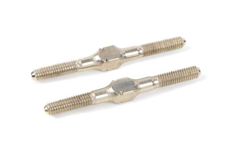 Corally C-00180-129 - Biellette - M3 - 35 mm - Acier - 2 pcs - Breizh Modélisme.