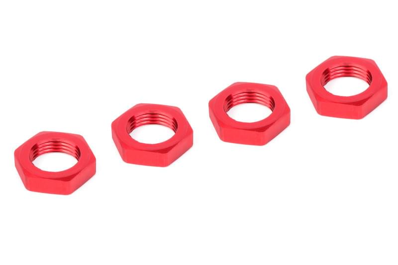 Corally C-00180-230 - Ecrou de roue - Aluminium - 4 pcs - Breizh Modélisme.
