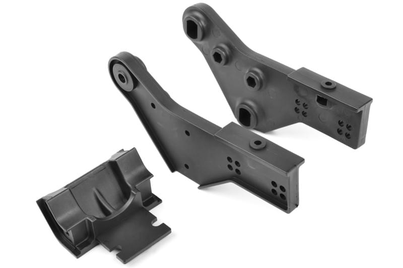 Corally C-00180-296 - Support Wheelie Bar - G&D - Composite - 1 jeu - Breizh Modélisme.