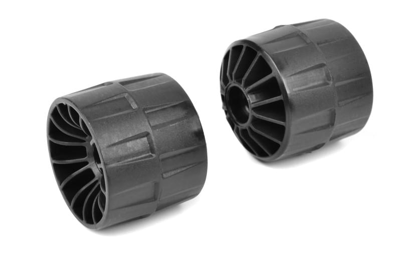 Corally C-00180-298 - Roue Wheelie Bar - Composite - 2 pcs - Breizh Modélisme.