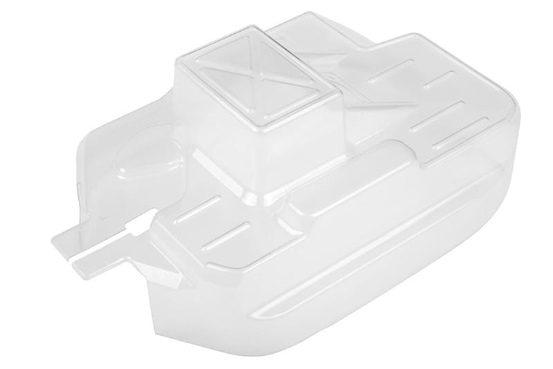 Corally - Coque de protection chassis - Polycarbonate - Transparent - Breizh Modélisme.