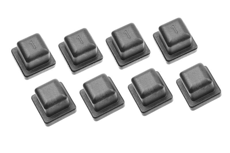 Inserts de support de bras Set 8 pcs - C-00180-907 - Breizh Modélisme.