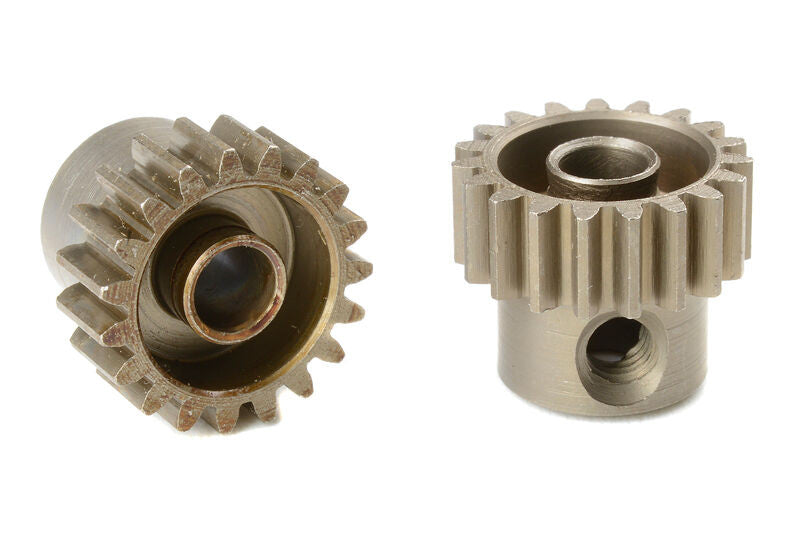 Pignon moteur 48 DP - Court - Acier trempé - 19 dents - 3,17 mm - Breizh Modélisme.