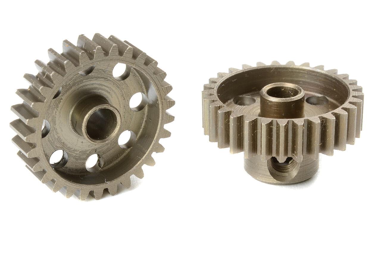 Pignon moteur 48 DP - Court - Acier trempé - 29 dents - 3,17 mm - Breizh Modélisme.