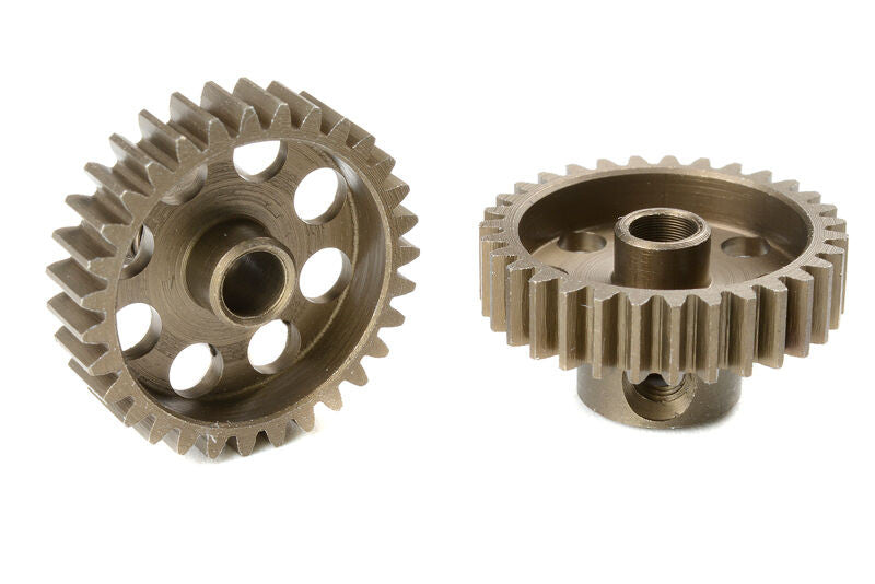 Pignon moteur 48 DP - Court - Acier trempé - 31 dents - 3,17 mm - Breizh Modélisme.