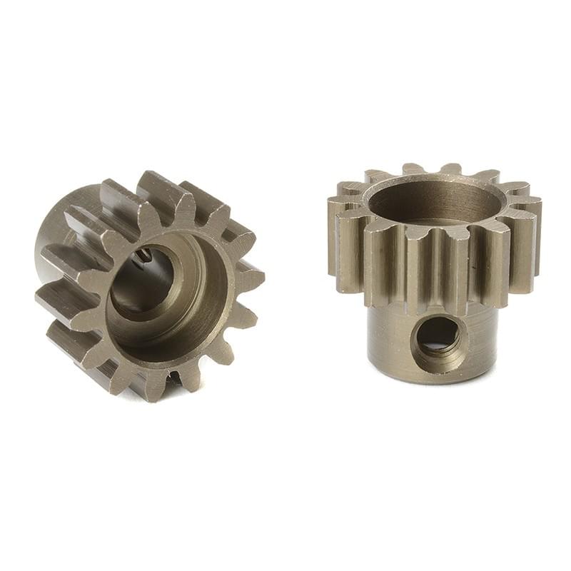 Pignon moteur M1.0 - Court - Acier 14 dents- Axe 5mm - 1pc - Corally C-72714 - Breizh Modélisme.