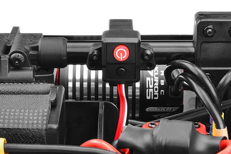 Support d'interrupteur et Interrupteur Torox 135 - 185 Tube 12 mm - C-00180-660 - Breizh Modélisme.