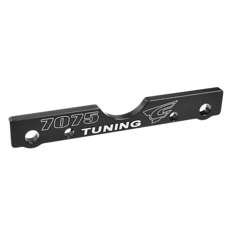 Support de bras de suspension FR 7075 T6 - 3mm Anodisé Corally C-00180-682 - Breizh Modélisme.