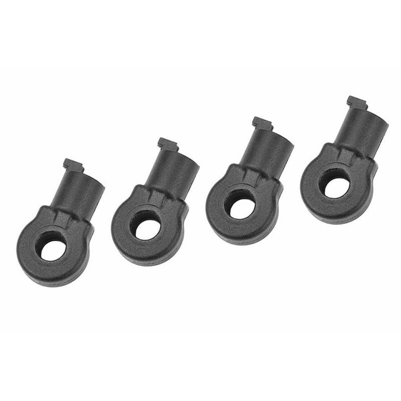 Team Corally - Chapes de tige d'amortisseur - Court 4 pcs - C-00180-770 - Breizh Modélisme.