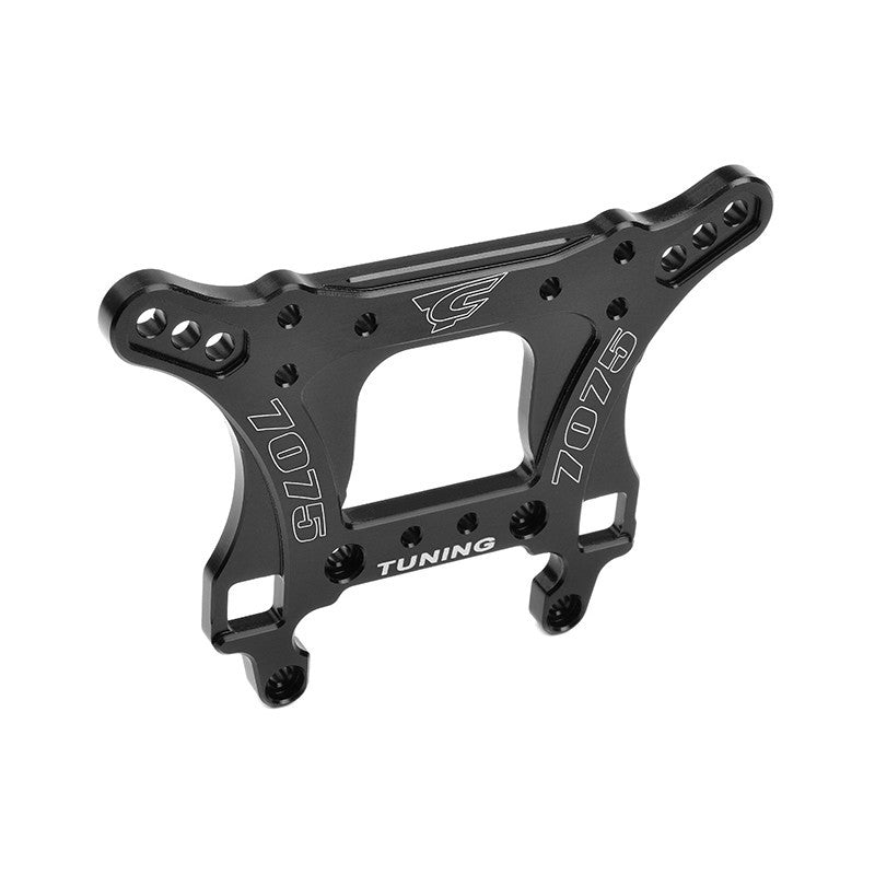 Tour d'amortisseur - Avant - 7075 T6 - 5mm - Anodisé Corally - C-00180-420 - Breizh Modélisme.