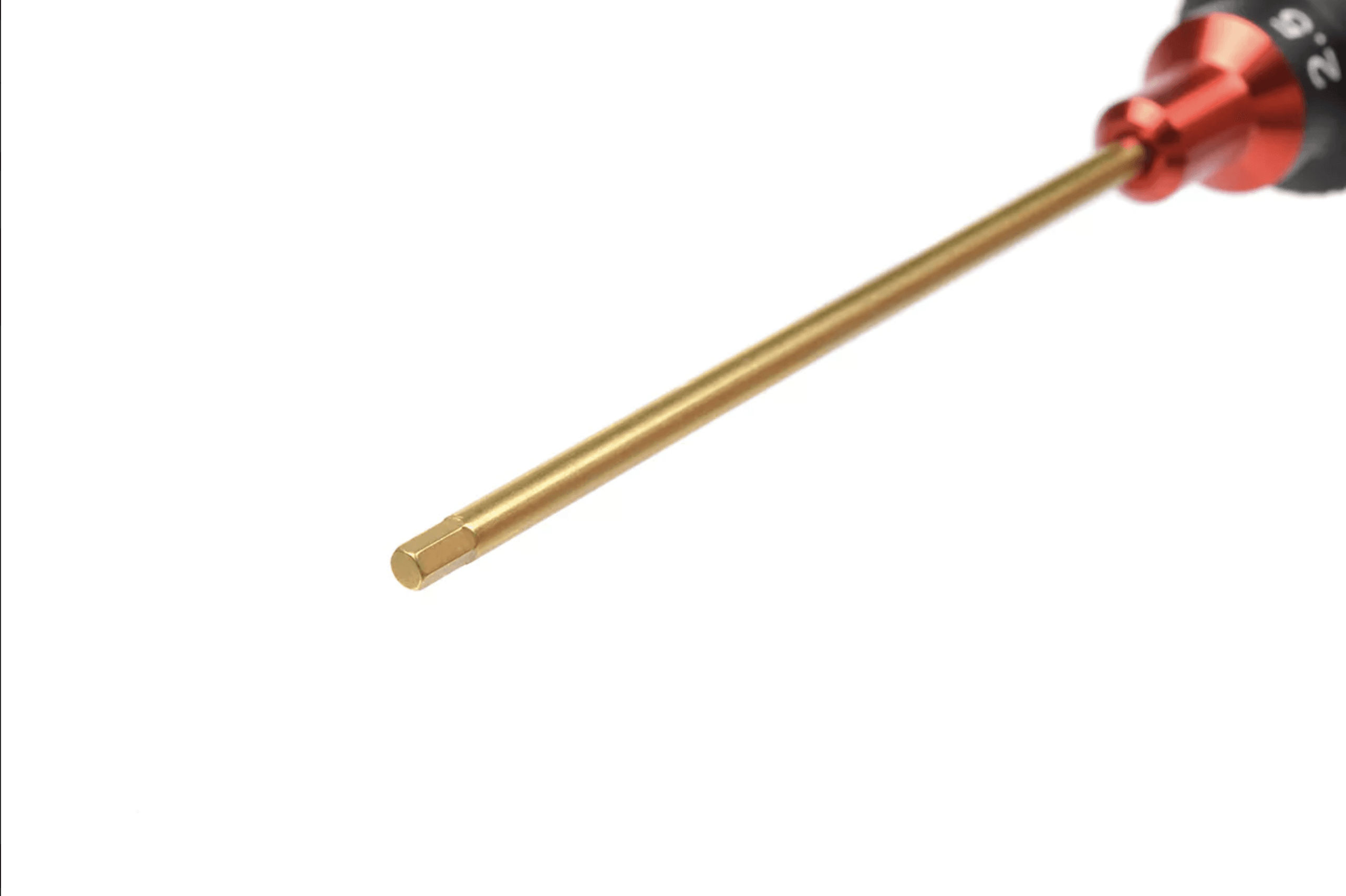 Tournevis avec poignée en aluminium hexagonal 2,5mm - C-16432 - Breizh Modélisme.