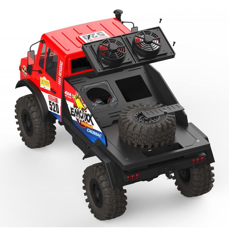 Crawler RC EMO XX Stegosaurus 1/6 RTR Kit Brushless Rallye - CRO90100218