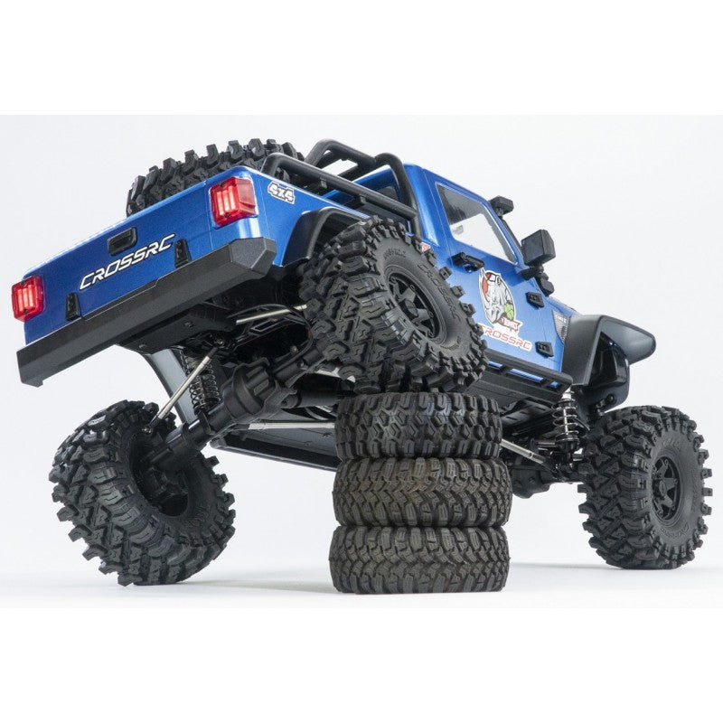 Crawler kit - EMOX1 1/8 bleu RTR 775 charbon - Cross RC CRO90100154